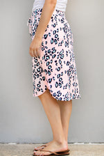 Cheetah Weekend Skirt - Pink - Tickled Teal LLC