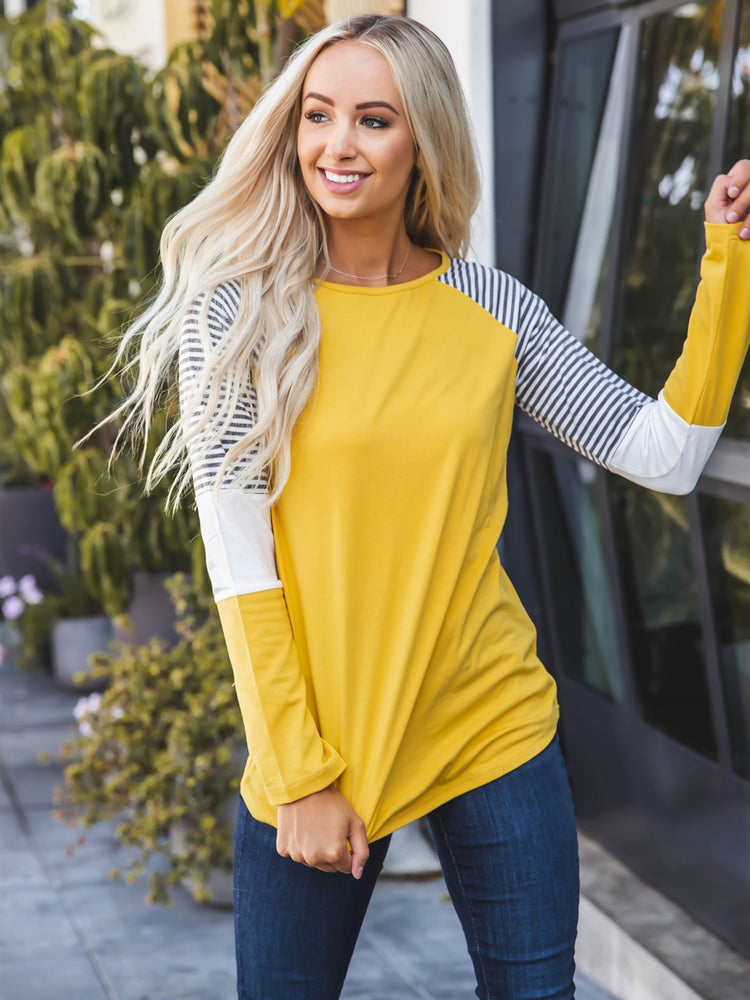 The Christy Top - Yellow