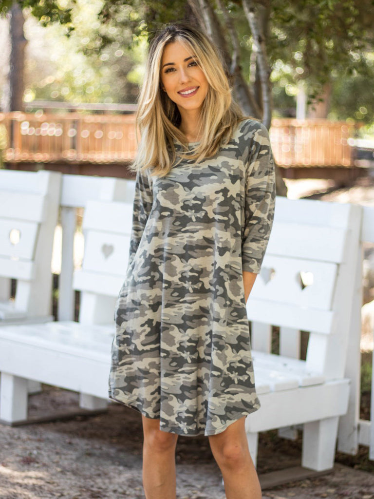 Stylish and Comfortable Camo Dress for Any Occasion XL Stylish and Comfortable Camo Dress for Any Occasion XL