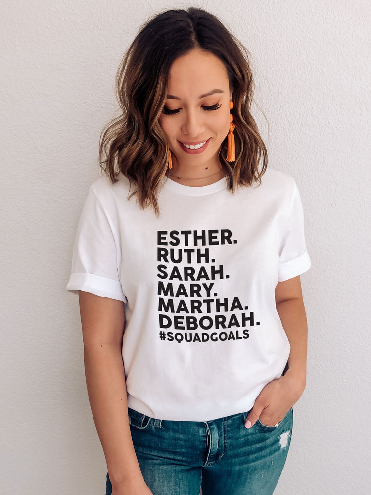 #squadgoals Graphic Tee - @savvyskirtgirl
