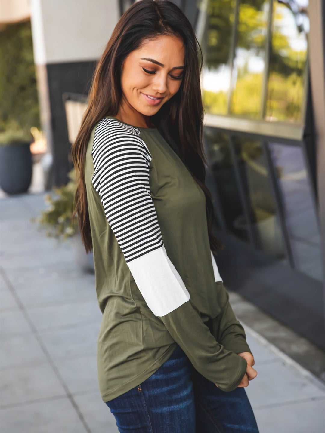 The Christy Top - Green