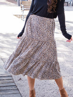 Amara Skirt - Small Brown Cheetah