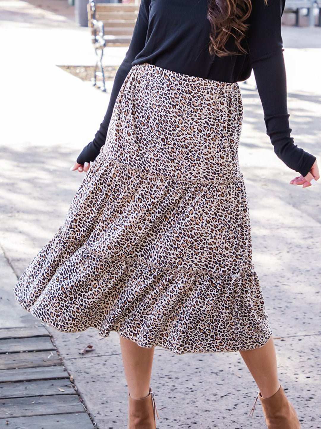 Amara Animal Print Skirt