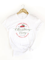 Farm Fresh Christmas Trees Graphic Tee