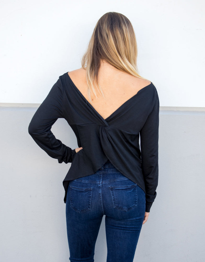 Twist Back Top - Tickled Teal LLC