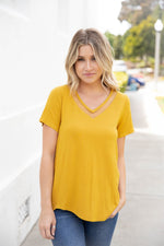 The Bliss Top - Mustard