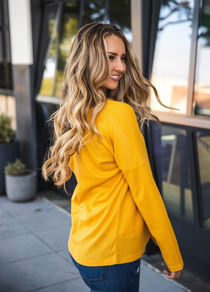 Riley Top - Yellow