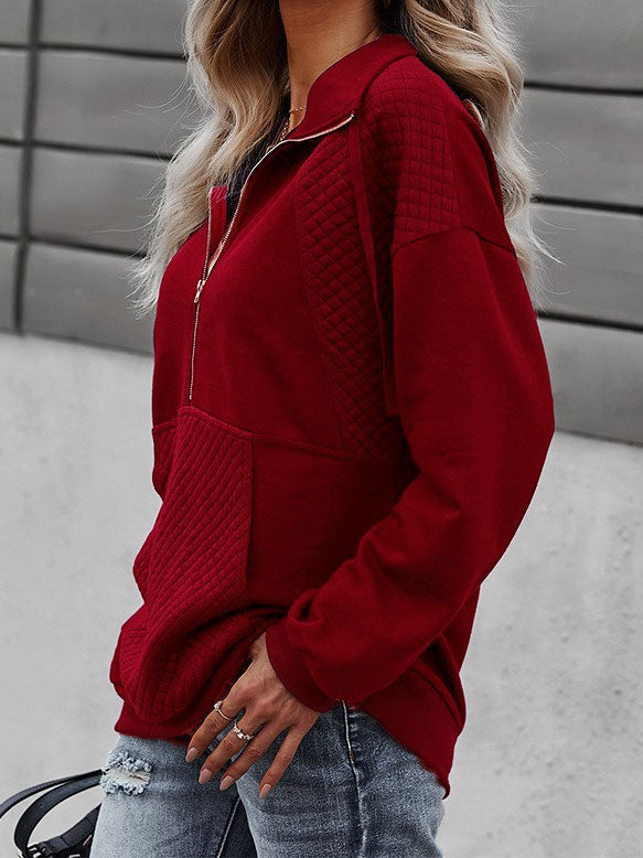 Sofia Quilted Pullover