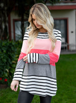 Jade Colorblock - Pink