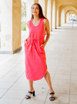 Deanna Dress - Hot Pink