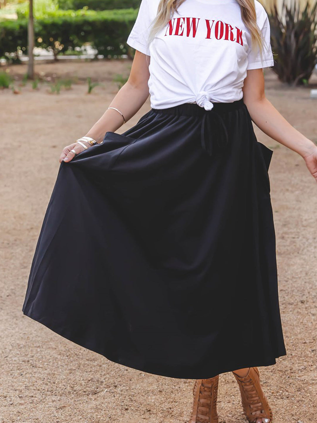 The Olive Pocket Skirt