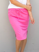 Solid Weekend Skirt - Pink - S-3X
