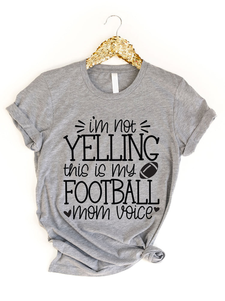 Football Mom Voice Graphic Tee