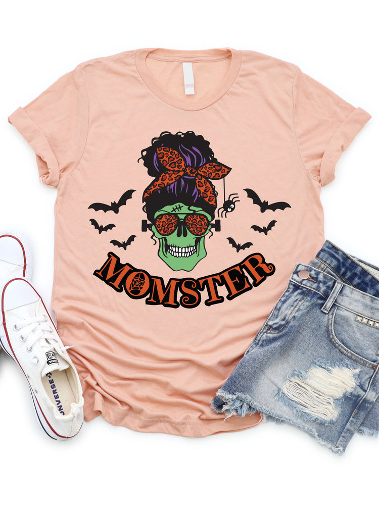 Frankenstein Momster Graphic Tee