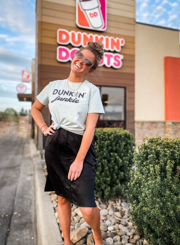 Dunkin Junkie Tee - @Bethanyhenson_