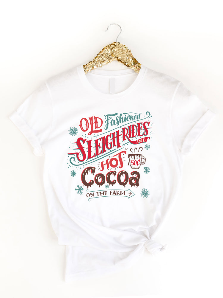 Sleigh Rides & Hot Cocoa Graphic Tee
