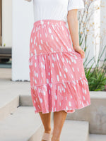 Amara Skirt - Pink Dash