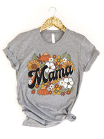Vintage Floral Mama Graphic Tee