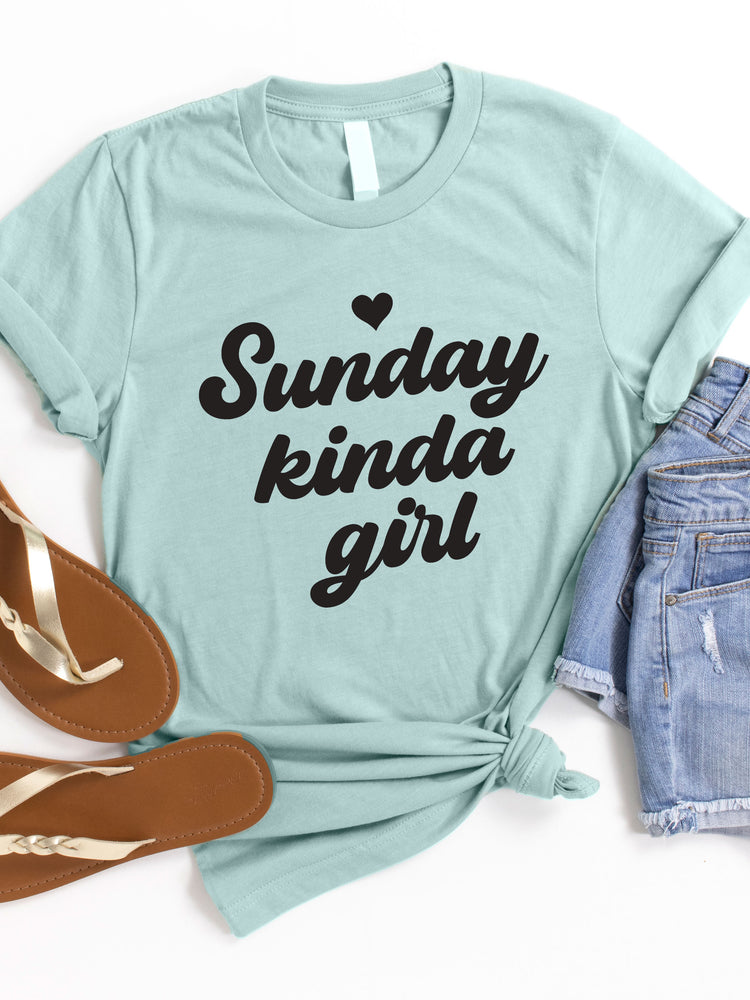 Sunday Kinda Girl Graphic Tee