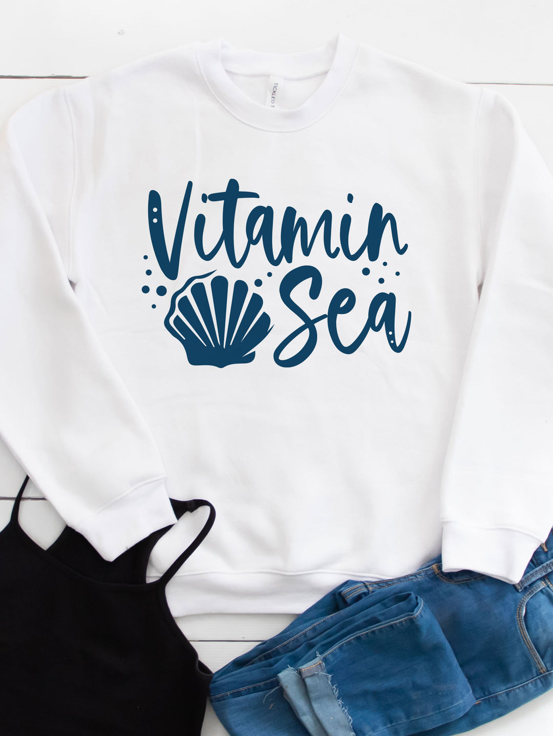 Vitamin Sea Graphic Sweatshirt